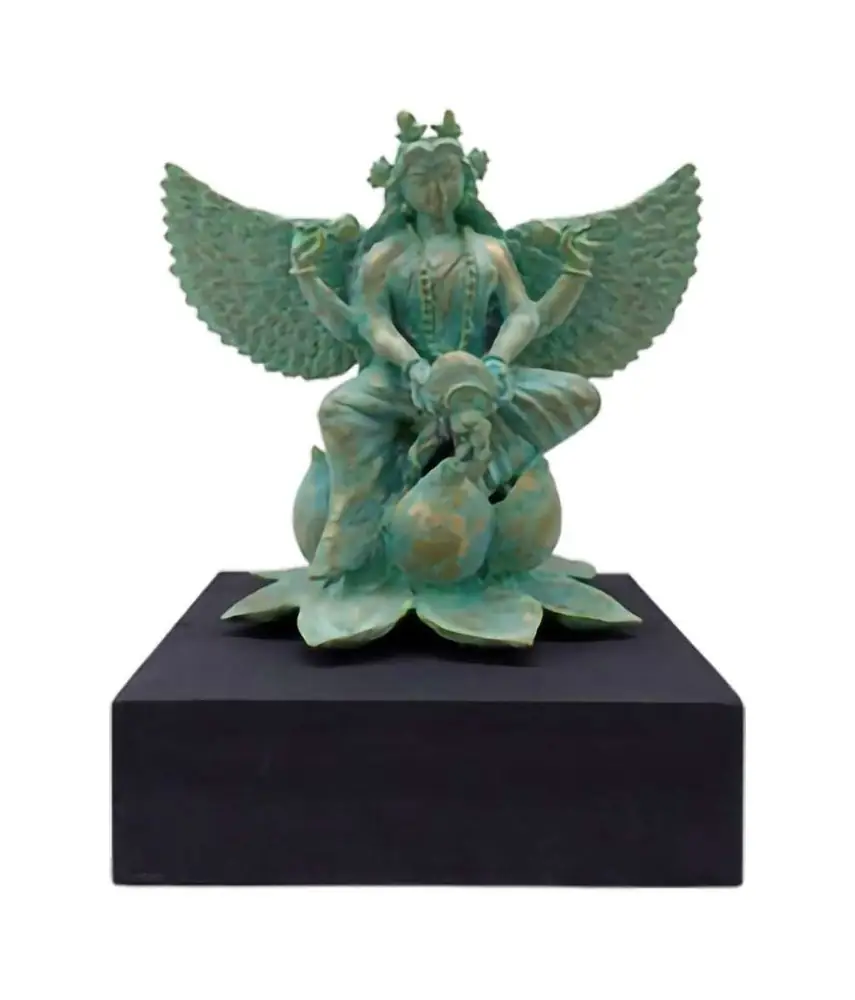 Shree (Laxmi) with wings